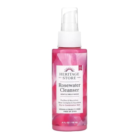 Heritage Store Rosewater Cleanser