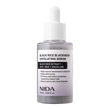 Nida Black Rice Blackhead Exfoliating Serum