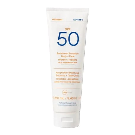KORRES Yoghurt Sunscreen Emulsion Body + Face SPF 50