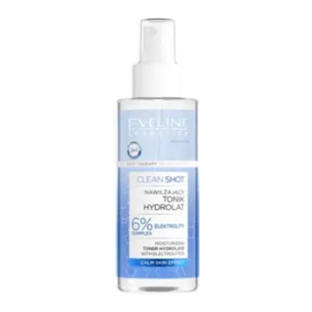 Eveline Clean Shot Moisturizing Toner-Hydrolate