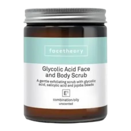 FaceTheory Glycolic Face Scrub E1 (Unscented)