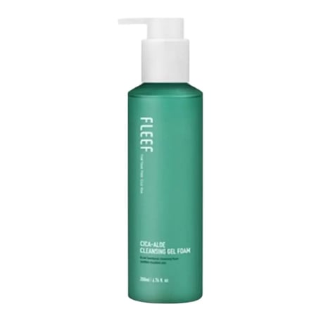 Fleef Cica-Aloe Cleansing Gel Foam