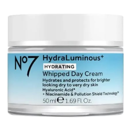No7 Hydraluminous+ Whipped Day Cream