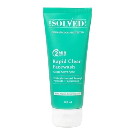 The Solved Skin Rapid Clear Facewash