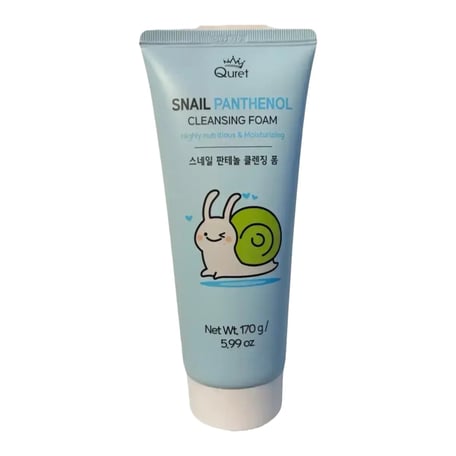 QURET Snail Panthenol Cleansing Foam