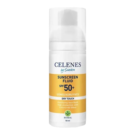Celenes by Sweden Sunscreen Fluid Dry Touch SPF 50+