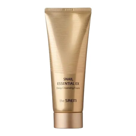The Saem Snail Essential EX Wrinkle Solution Deep Cleansing Foam