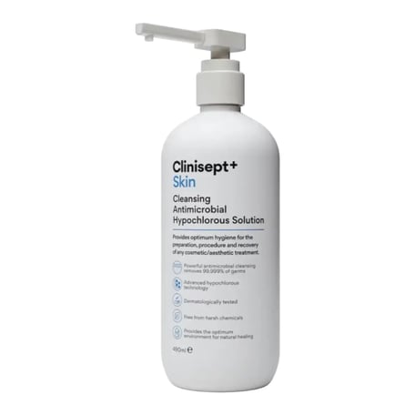 Clinisept+ Skin Cleansing Antimicrobial Hypochlorous Solution