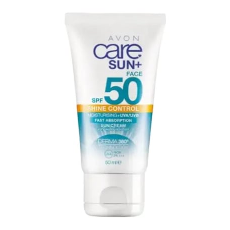 AVON Face Shine Control Sun Cream SPF 50