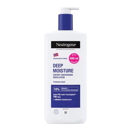 Neutrogena Deep Moisture Fast Absorbing Body Lotion