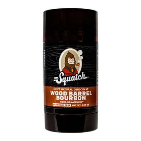 Dr. Squatch Wood Barrel Bourbon Deodorant