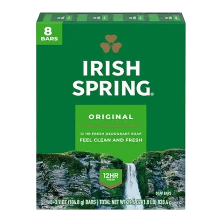 Irish Spring Original Deodorant Bar Soap