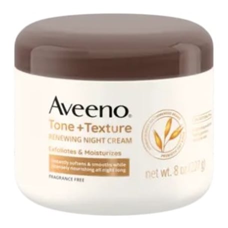 Aveeno Tone + Texture Renewing Night Cream
