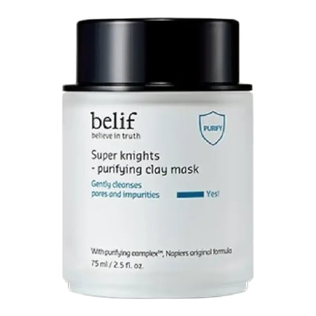 Belif Super Knights Purifying Clay Mask