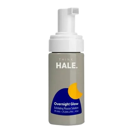 HALE Overnight Glow Exfoliating Mousse Solution