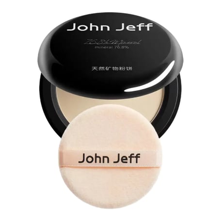 John Jeff Natural Mineral Pressed Powder