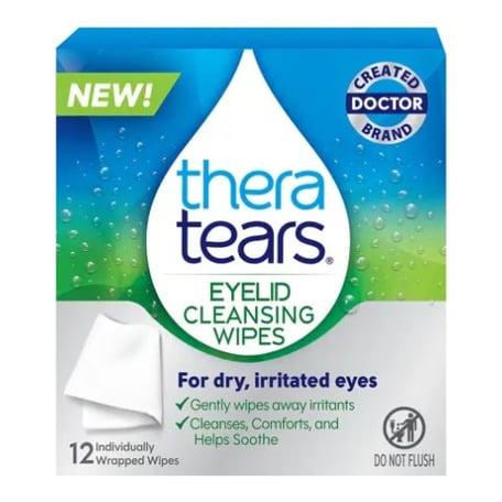 TheraTears Eyelid Cleansing Wipes