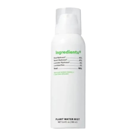 Ingredients Rose Plant Water Mist