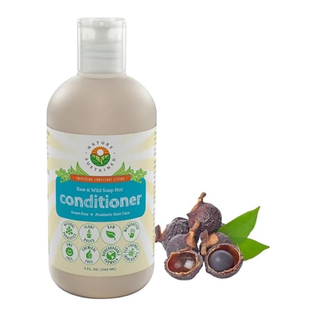 Nature Sustained Raw & Wild Soap Nut Conditioner