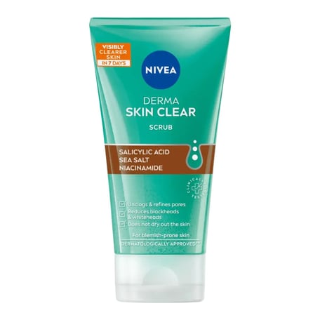 Nivea Derma Skin Clear Scrub