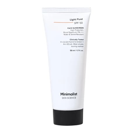 Minimalist Light Fluid SPF 50 Sunscreen