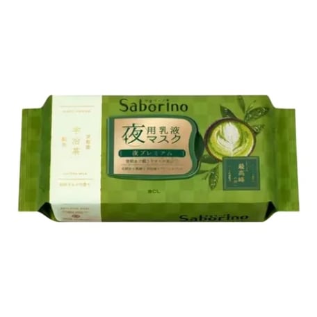 Saborino Night Mask Matcha Milk