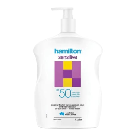 해밀턴 센시티브 SPF 50+ 선스크린