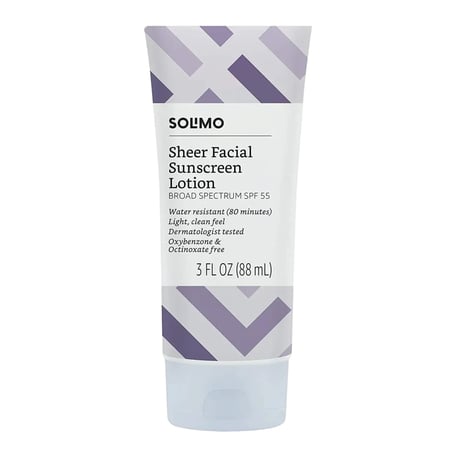Solimo Sheer Facial Sunscreen Lotion SPF 55