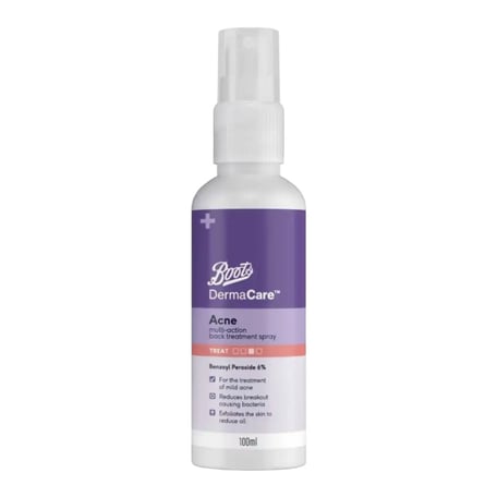 Boots Dermacare Acne Back Treatment Spray