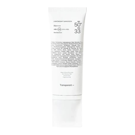 Transparent Lab Lightweight Sunscreen SPF50+