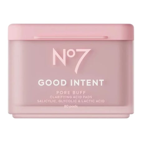 No7 Good Intent Pore Buff Clarifying Acid Pads