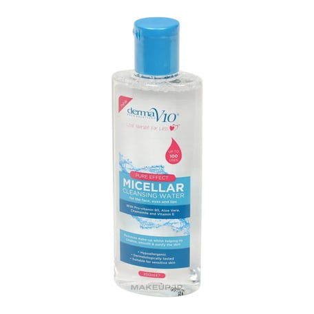 DermaV10 Micellar Cleansing Water