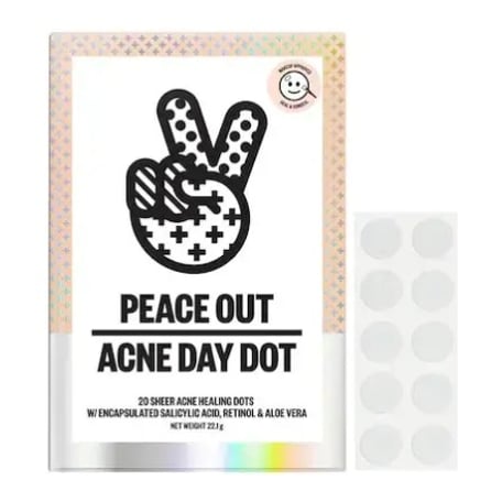 Peace Out Acne Day Dots