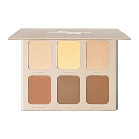 SHEGLAM Stereo Face Six-Nude Powder Contour Palette