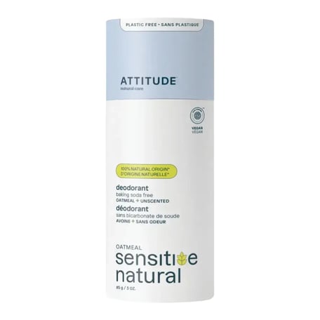 ATTITUDE Sensitive Natural Baking Soda-Free Deodorant