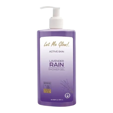 Let Me Glow Lavender Rain Shower Gel