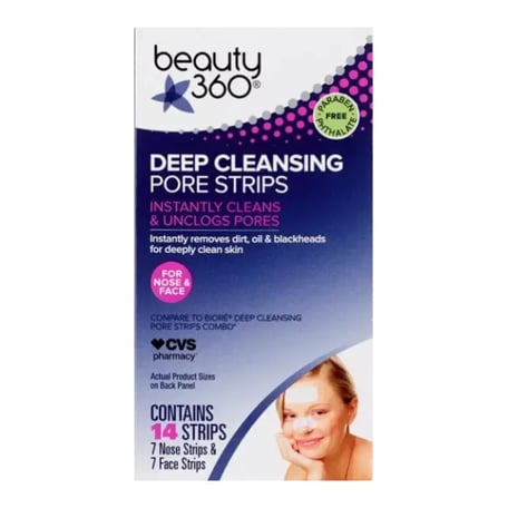 Beauty 360 ディープ クレンジング ポア ストリップ