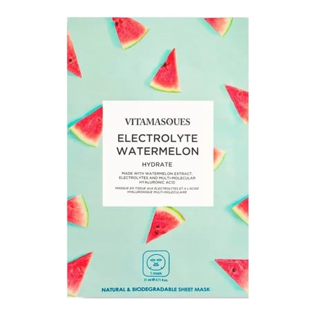 Vitamasques Electrolyte Watermelon Mask, Hydrate