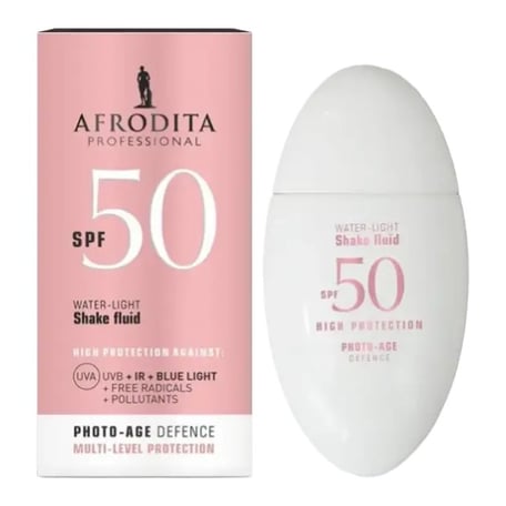 Afrodita Multiactive Shake Fluid واقي شمس سائل SPF 50