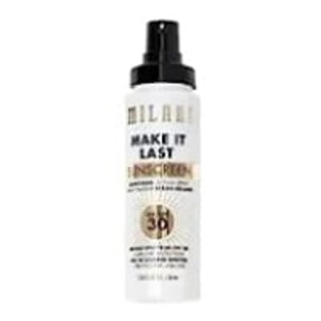 Milani ميك إت لاست صن سكرين سيتينغ سبراي SPF30