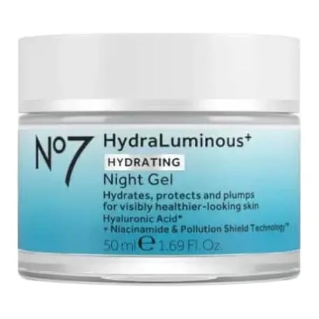 No7 Hydraluminous+ Hydrating Night Gel