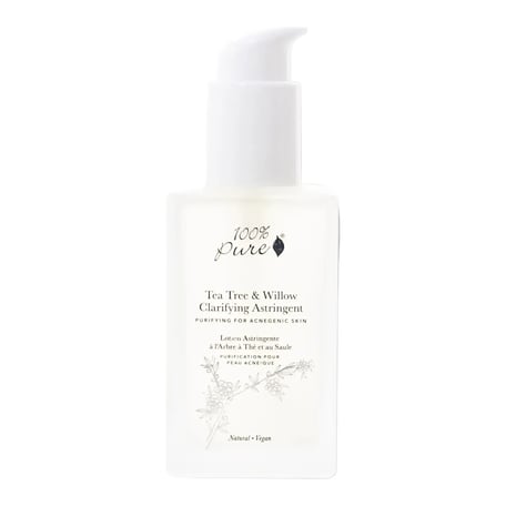 100% Pure Tea Tree and Willow Clarifying Astringent