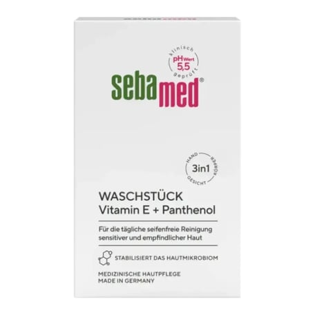 SebaMed Waschstück Vitamin E + Panthenol