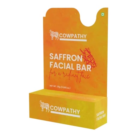 Cowpathy Saffron Facial Bar