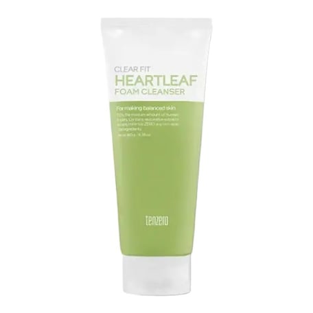 TENZERO Clearly Fit Heartleaf Foam Cleanser