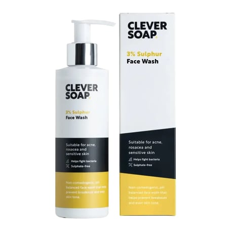 Clever Soap 3% Sulphur Face Wash