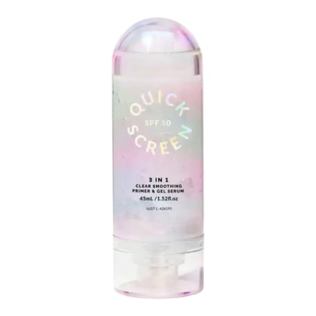 The Quick Flick Quick Screen SPF 50 Clear Primer & Gel Serum