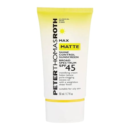 Peter Thomas Roth Max Matte Shine Control Sunscreen Broad Spectrum SPF 45