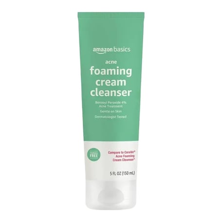Amazon Basics Acne Foaming Cream Cleanser