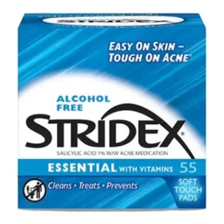 Stridex Essential With Vitamins
